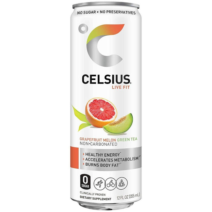 CELSIUS Grapefruit Melon 12 Oz. Can