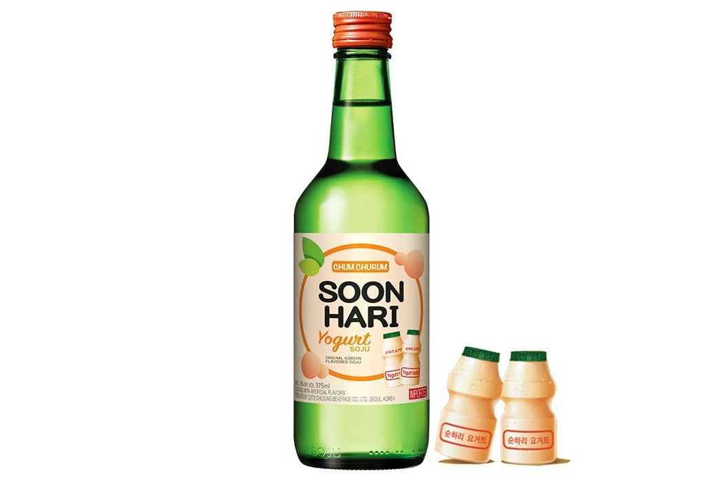 Lotte Soonhari Yogurt Soju , 24.00 Proof