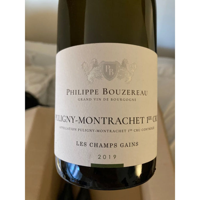 Philippe Bouzereau Puligny- Montrachet 1er Cru  Les Champs Gains  2020