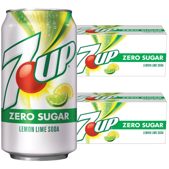 7up zero sugar. lemon lime soda  12 oz can