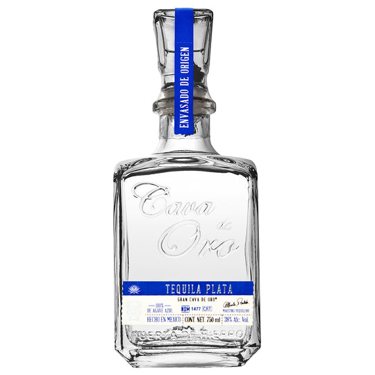 Cava de Oro Tequila Plata 750ml