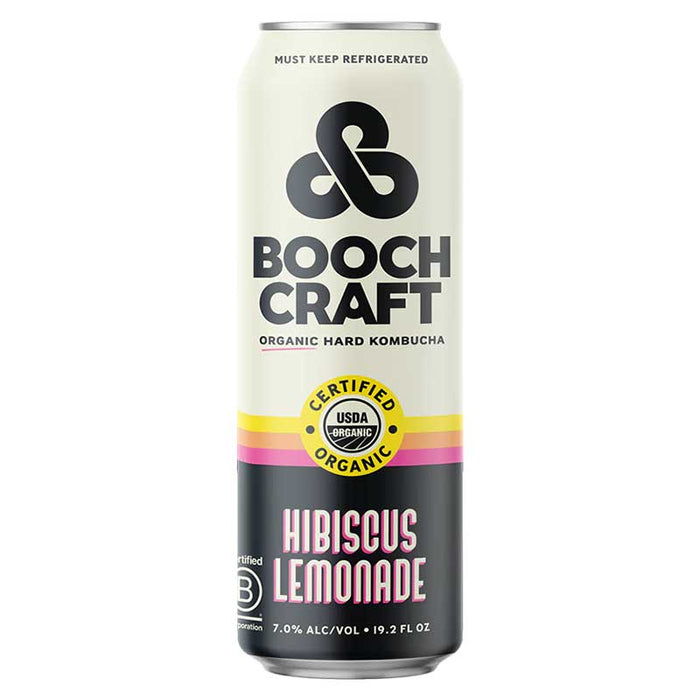 Boochcraft Hard Kombucha Hibiscus Lemonade