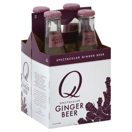 Q Ginger Beer 4 Pk  6.7 oz