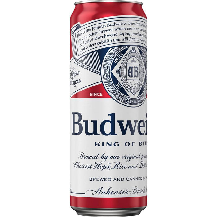 Budweiser Lager Beer 25 FL OZ Can