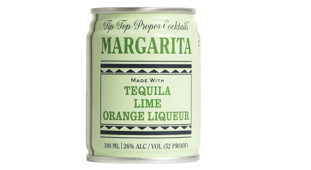 Tip Top Proper Cocktails Margarita SGL Can