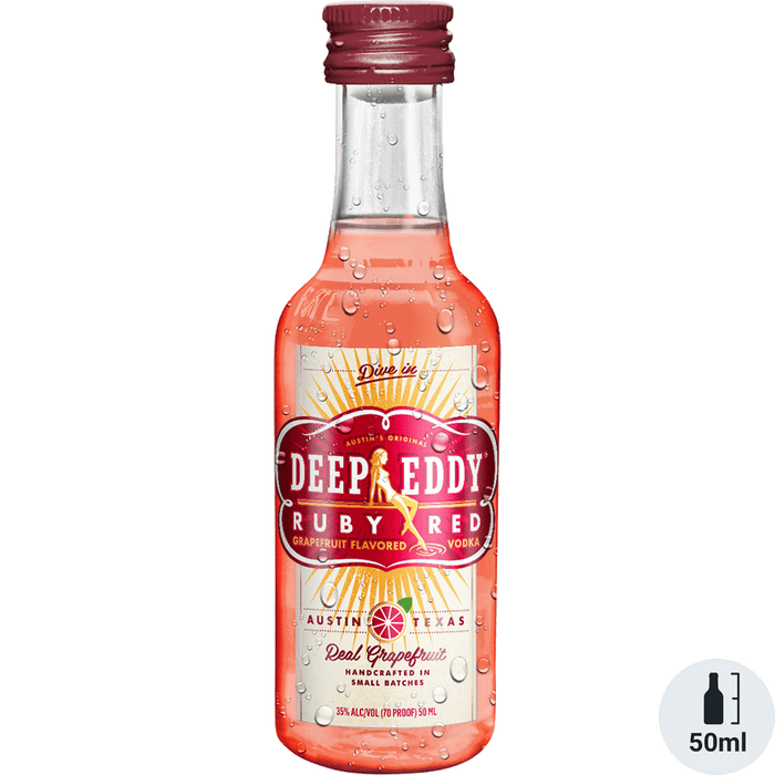 Deep Eddy Ruby Red Grapefruit Vodka 50mL