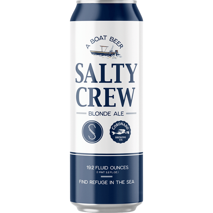 Coronado Salty Crew Blonde Ale  19oz can