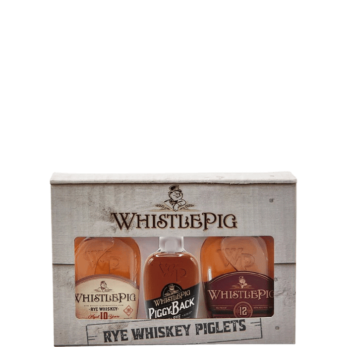 WhistlePig Rye Whiskey Piglets 3pk-50ml