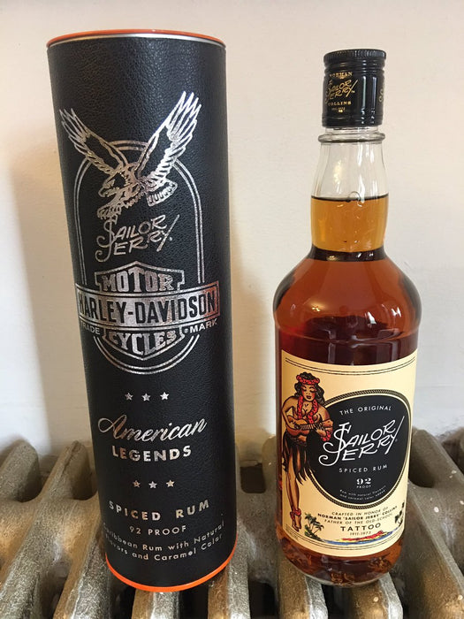 Sailor Jerry Motor Harley Davidson Spiced Rum92 Proof