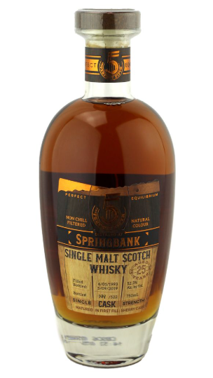The Perfect Fifth Springbank 1993 #315 25 Year Old Single Malt