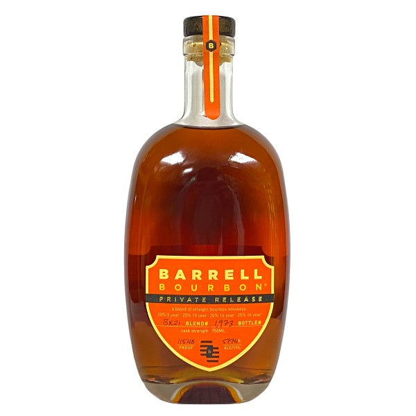 Barrell Bourbon Private Release Whiskey BX2i