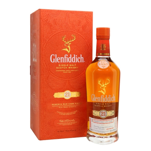 Glenfiddich 21 Year Old Single Malt Scotch Whisky - Newport Wine & Spirits