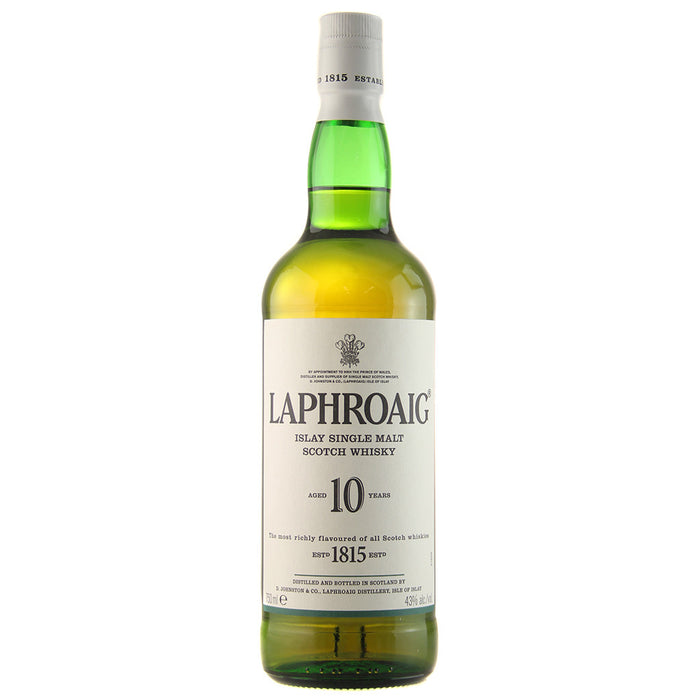 Laphroaig 10 Year Old Single Malt Scotch Whisky - Newport Wine & Spirits