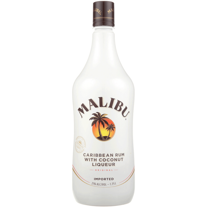 Malibu Original Carribean Rum with Coconut Liqueur 1.75L - Newport Wine & Spirits
