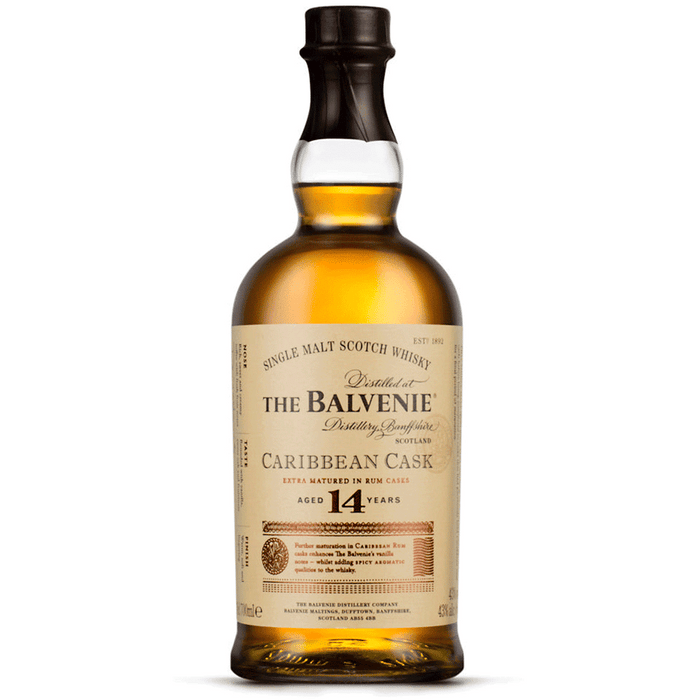 The Balvenie 14 Year Old Caribbean Cask Single Malt Scotch Whisky - Newport Wine & Spirits