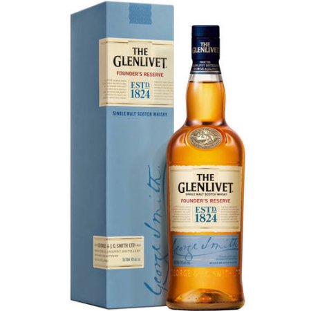 The Glenlivet Single Malt Scotch Whisky Scotland Founder's Reserve 750ml - Newport Wine & Spirits