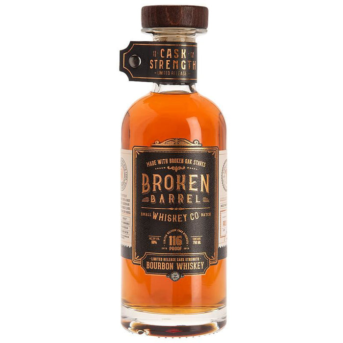 Broken Barrel Whiskey Limited Release Cask Strength Bourbon Whiskey - Newport Wine & Spirits