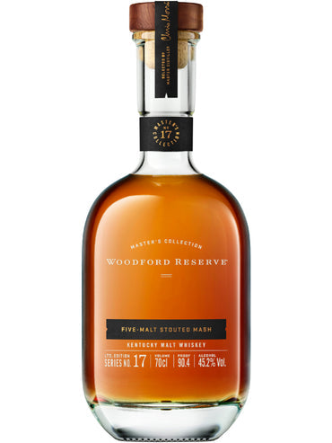 Woodford Reserve Masters Collection Kentucky Five Malt Stouted Mash Whiskey 90.4 Proof - 750 Ml - Newport Wine & Spirits