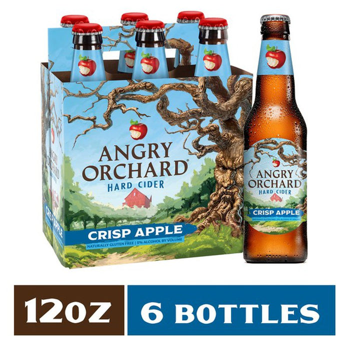 Angry Orchard Hard Cider Crisp Apple 6 Pack