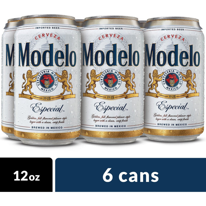 Modelo Especial Mexican Lager Beer - 12.0 Fl Oz X 6 Pack