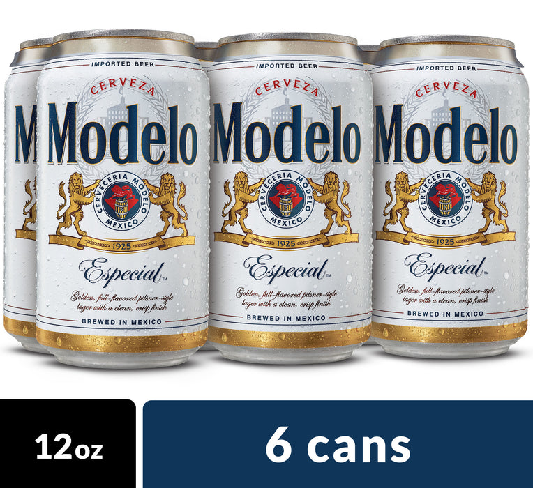 Modelo Especial Mexican Lager Beer - 12.0 Fl Oz X 6 Pack