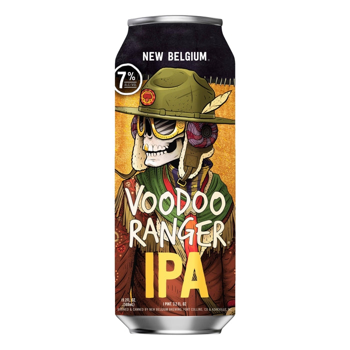 New Belgium VooDoo Ranger IPA 19.2 oz