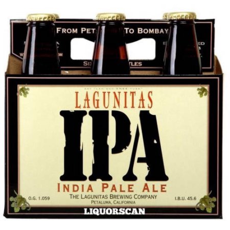 Lagunitas IPA Beer - 12.0 Oz 6 Pack