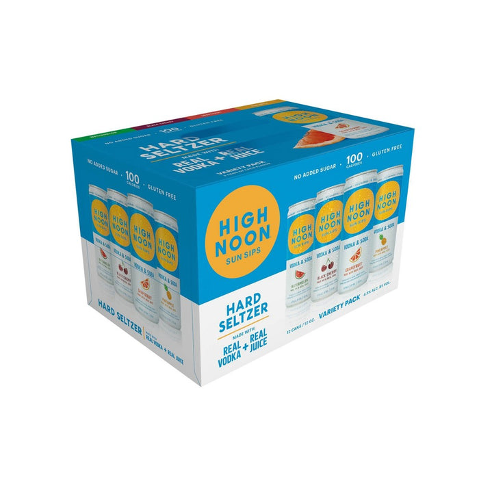 High Noon Hard Seltzer Variety Pack - 12x355ml Cans