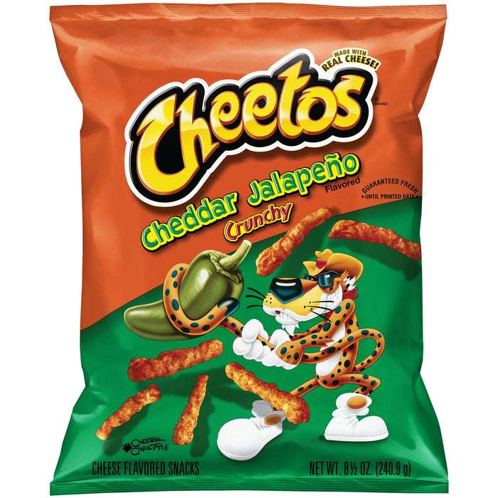 Cheetos Chedder Jalapeño flavoured 8 1/2oz.