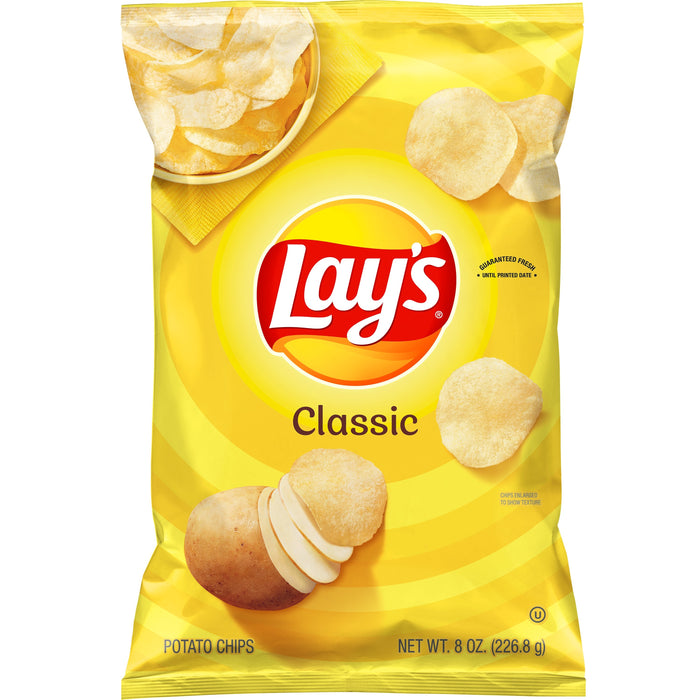 Lay's Classic Potato Chips - 8 Oz
