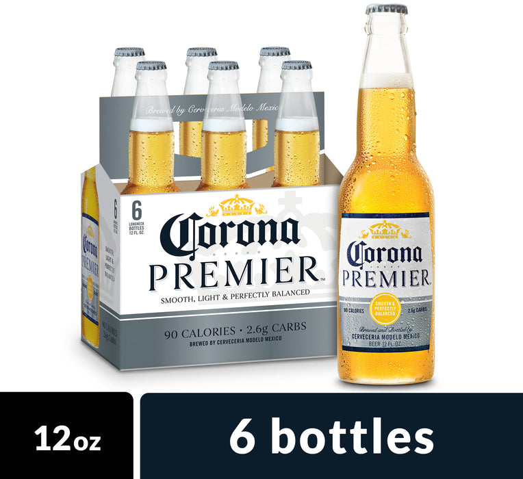 Corona Premier 6 Pk 12 Fl Oz Bottles