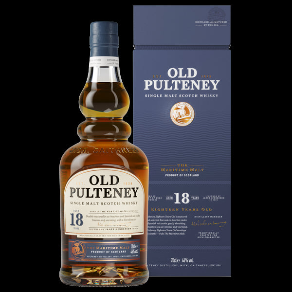 Old Pulteney 18 Year Old Highland Single Malt Scotch 750ml