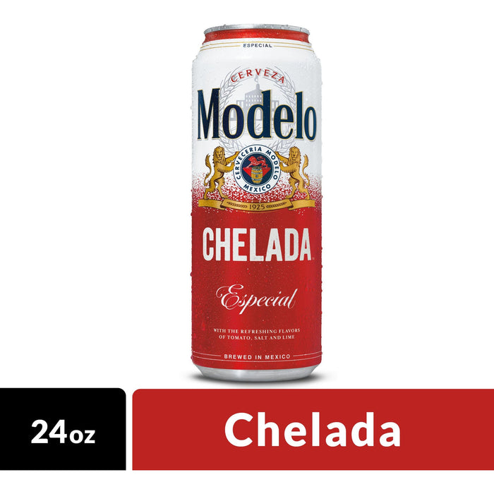 Modelo Chelada Spice Herb Vegetable - Beer - 24oz Can