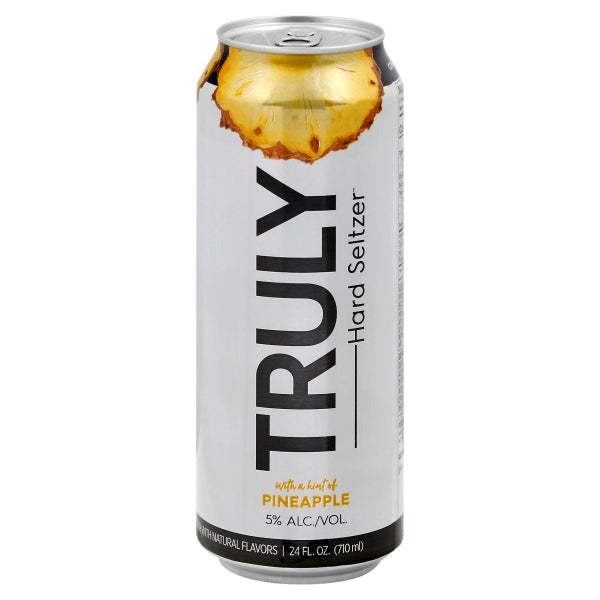 Truly Hard Seltzer Pineapple 24oz Can