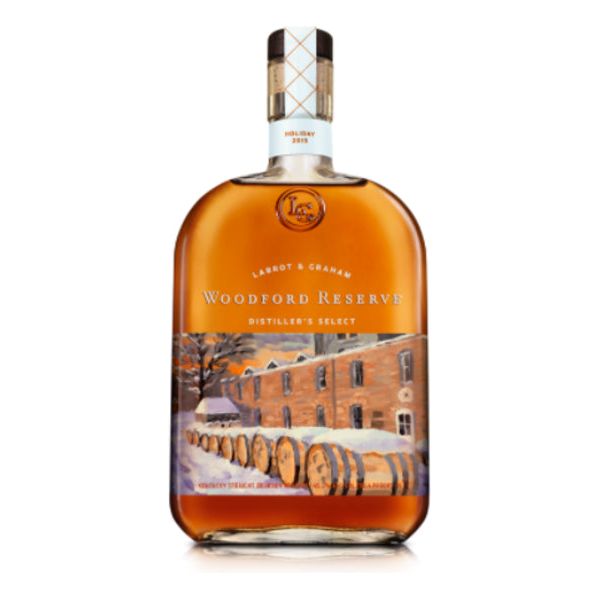 Woodford Reserve Bourbon Holiday Edition Whiskey - 1L