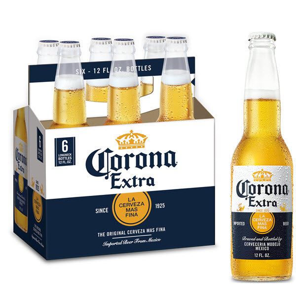 Corona Extra Coronita Mexican Lager Beer 6 Pk 7 Fl Oz Bottles