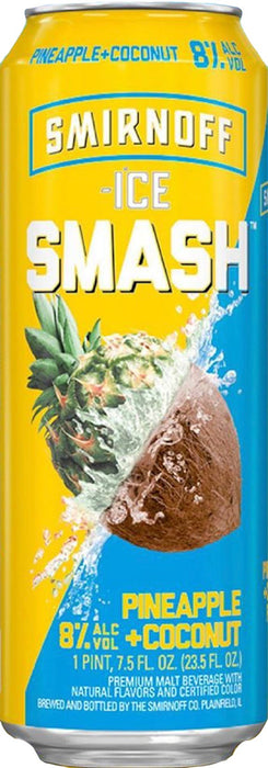 Smirnoff Ice Smash Pineapple Coconut 23.fl