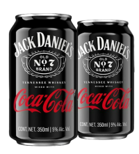 Jack Daniels cocktail  JACK&COKE  355ML 4PK