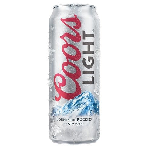 Coors Light Lager Beer 24Oz