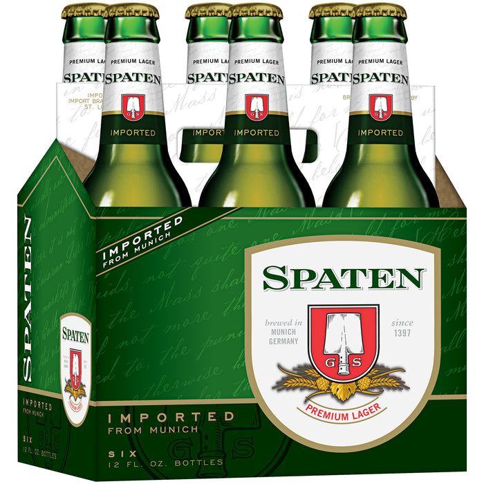 Spaten Premium Lager - Beer - 6x 12oz Bottles