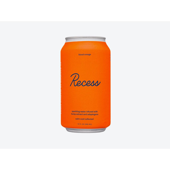 Recess Blood Orange Hemp Infused Sparkling Water