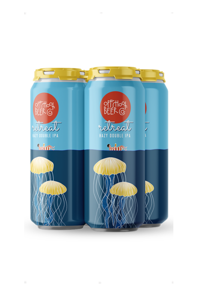 Offshoot Beer Retreat IPA Hazy Double 4x 16oz Cans