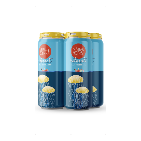 Offshoot Beer Retreat IPA Hazy Double 4x 16oz Cans