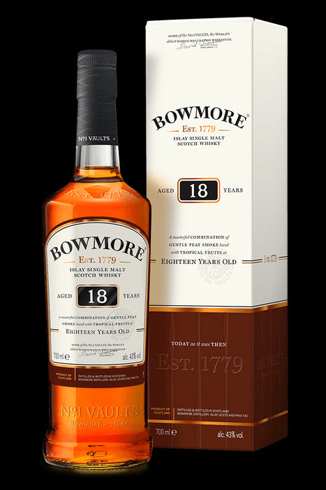 Bowmore Islay Single Malt Scotch Whisky 18 Year