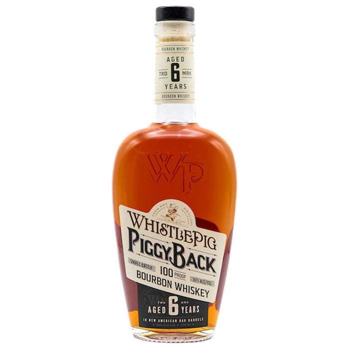 Whistle Pig 6 Year Piggy Back Bourbon Whiskey Whiskey